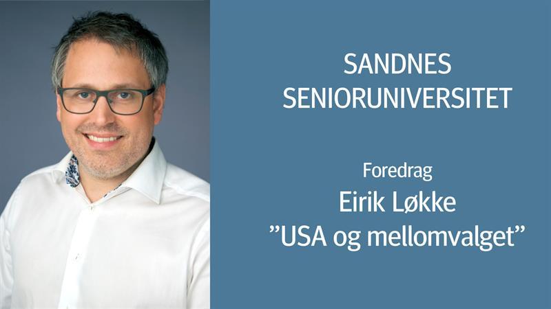 Eirik Løkke and his lecture's name