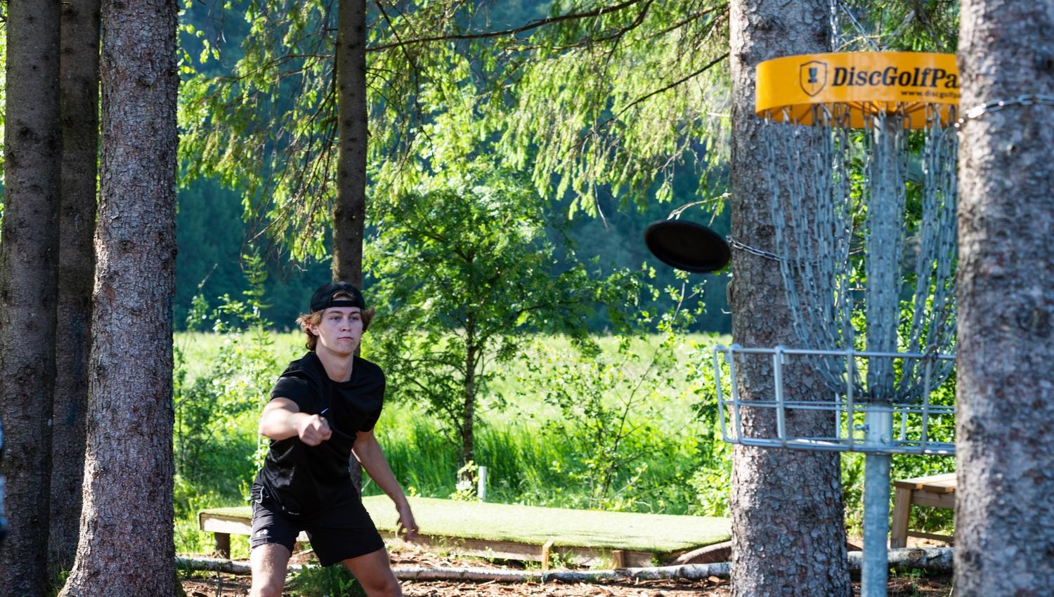 Frisbeegolf, Konsmoparken, Lyngdal