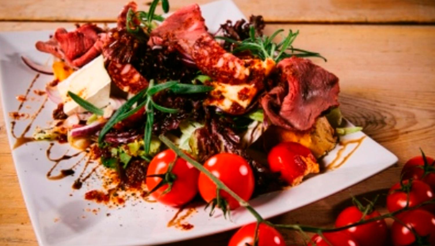 Delicious food at Restaurant Skalden, Stiklestad Hotell