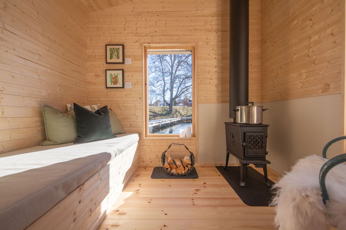 room at the Forest Room Sauna