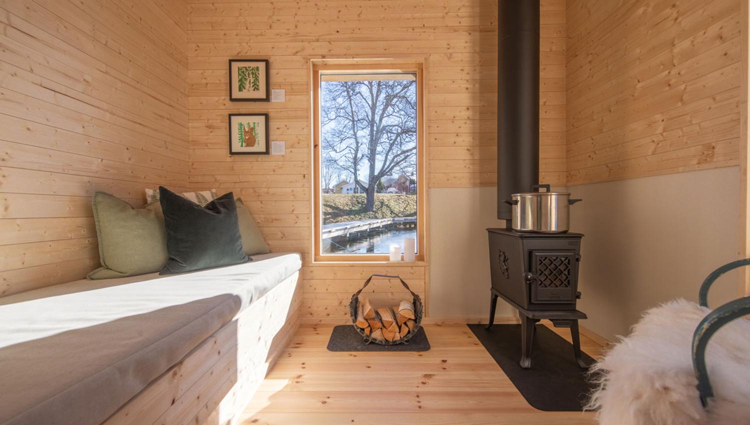 room at the Forest Room Sauna