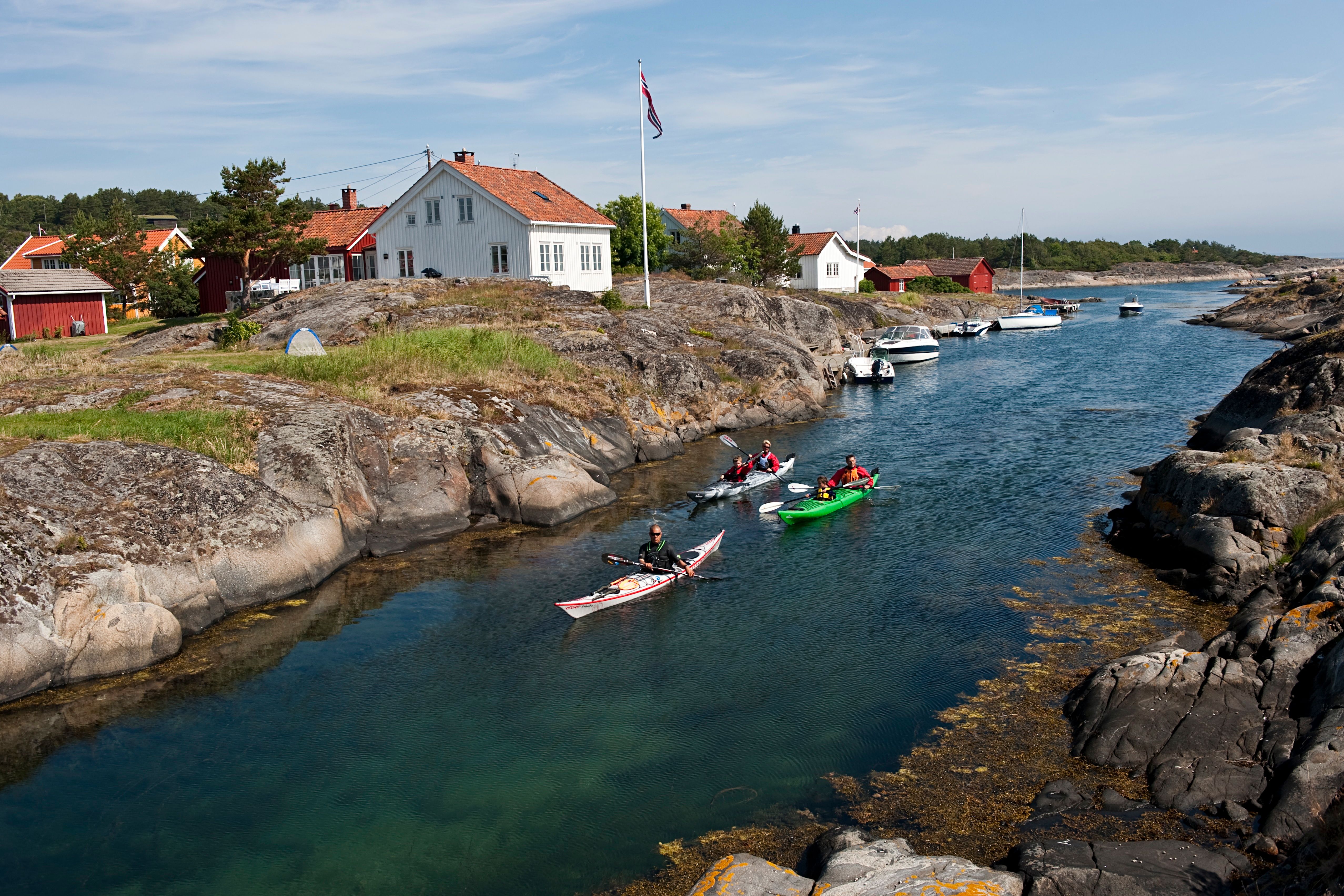 Kajakk i Risør