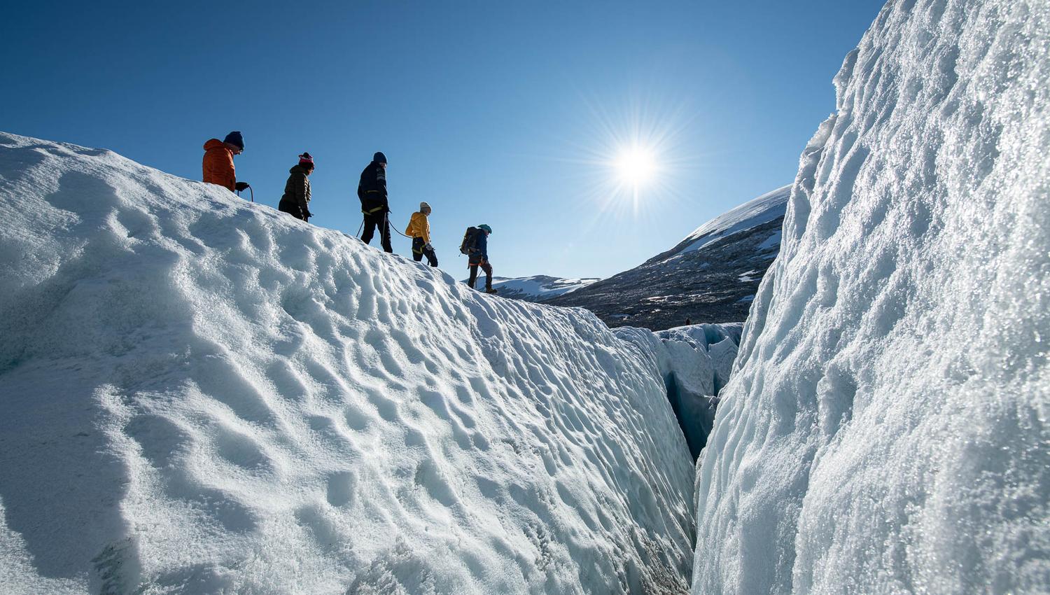 Kayak and Glacier Hike on Austdalsbreen Glacier