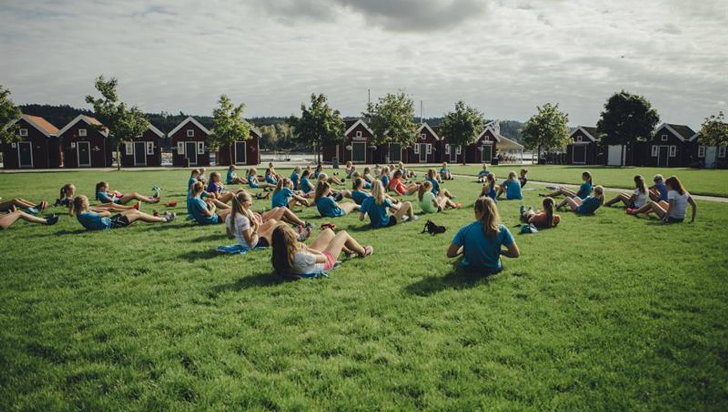 Mennesker på uteaktiviteter