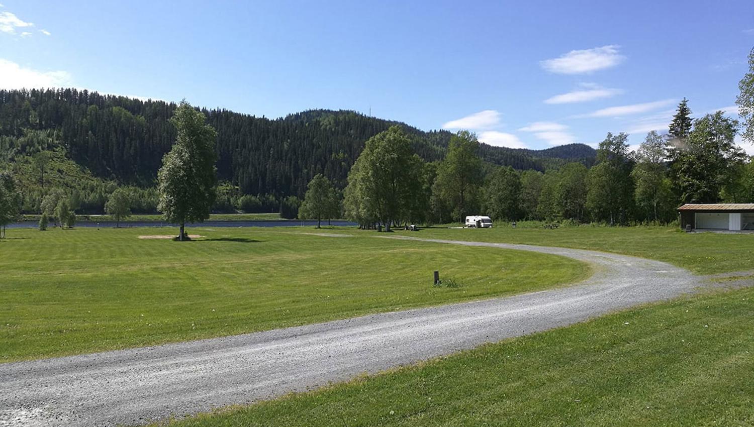 Morgedal Camping with large area