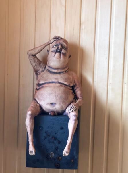naked figure of a man  