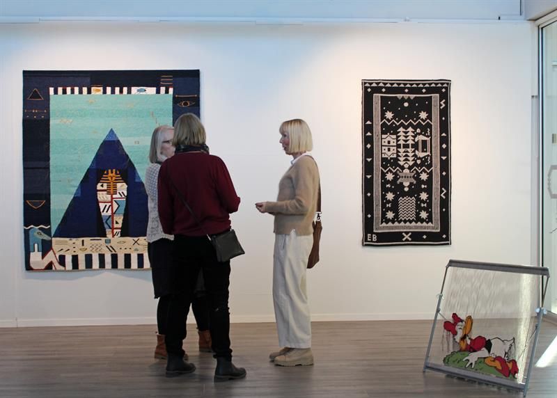 Utstillingen Vevnad/Livnad på Kunstmuseet NordTrøndelag
