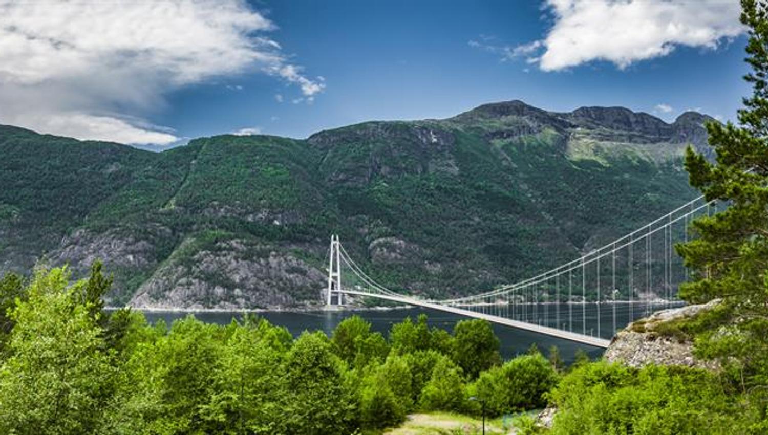The Hardanger bridge