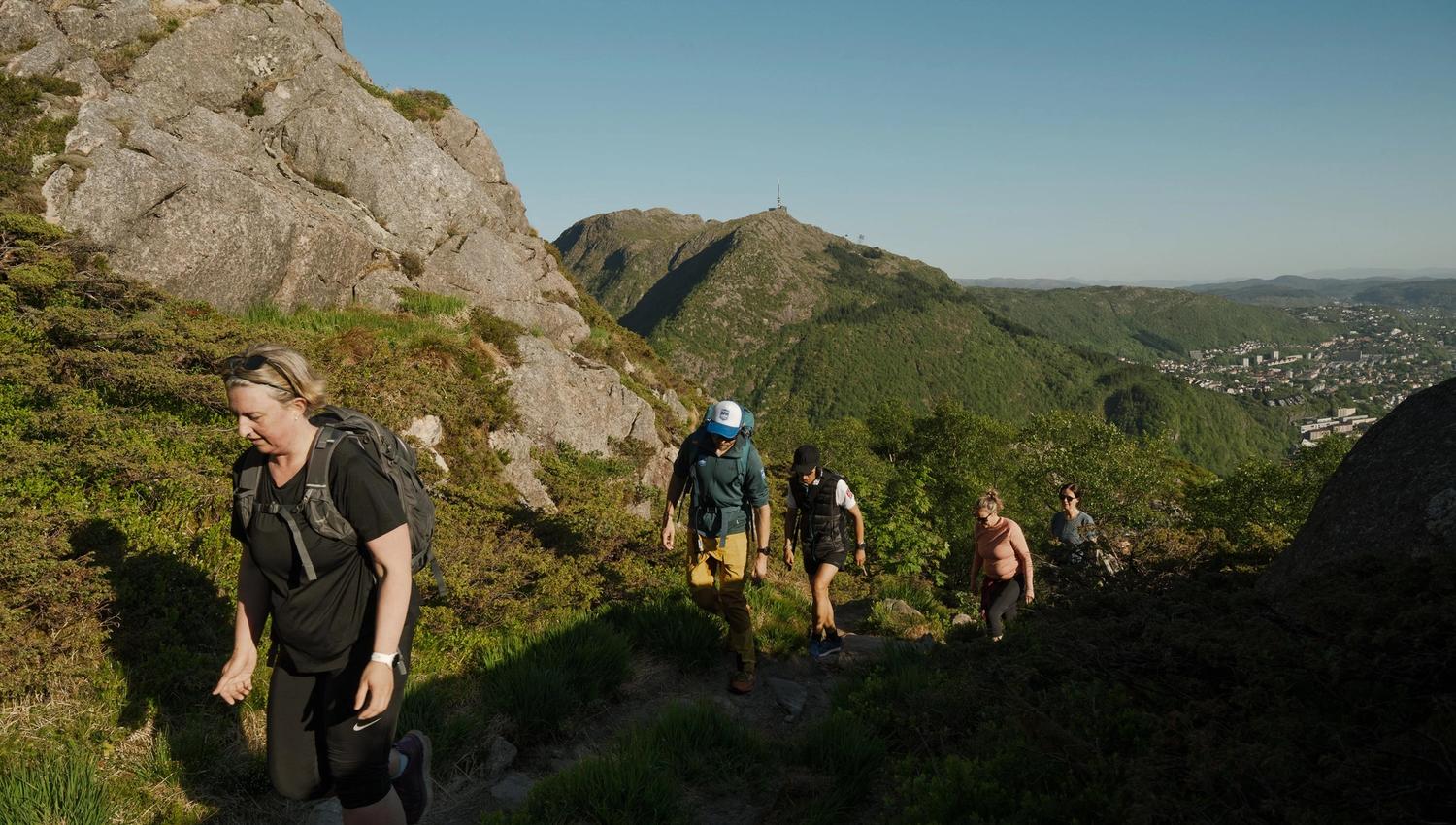 Guided hike: "On Top of Bergen"