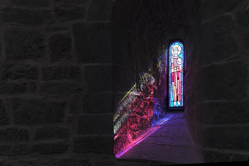 Detail of church window