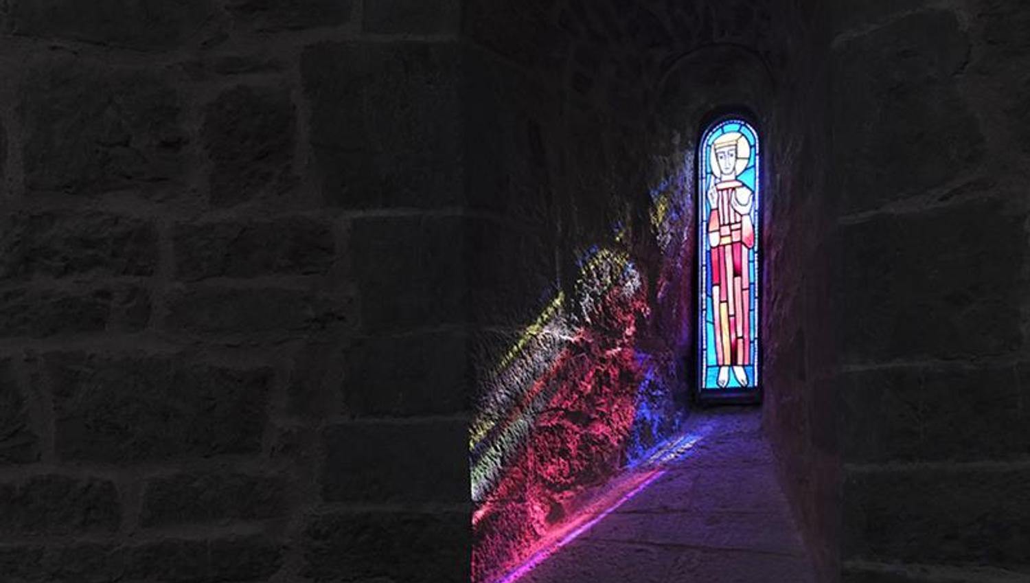 Detail of church window