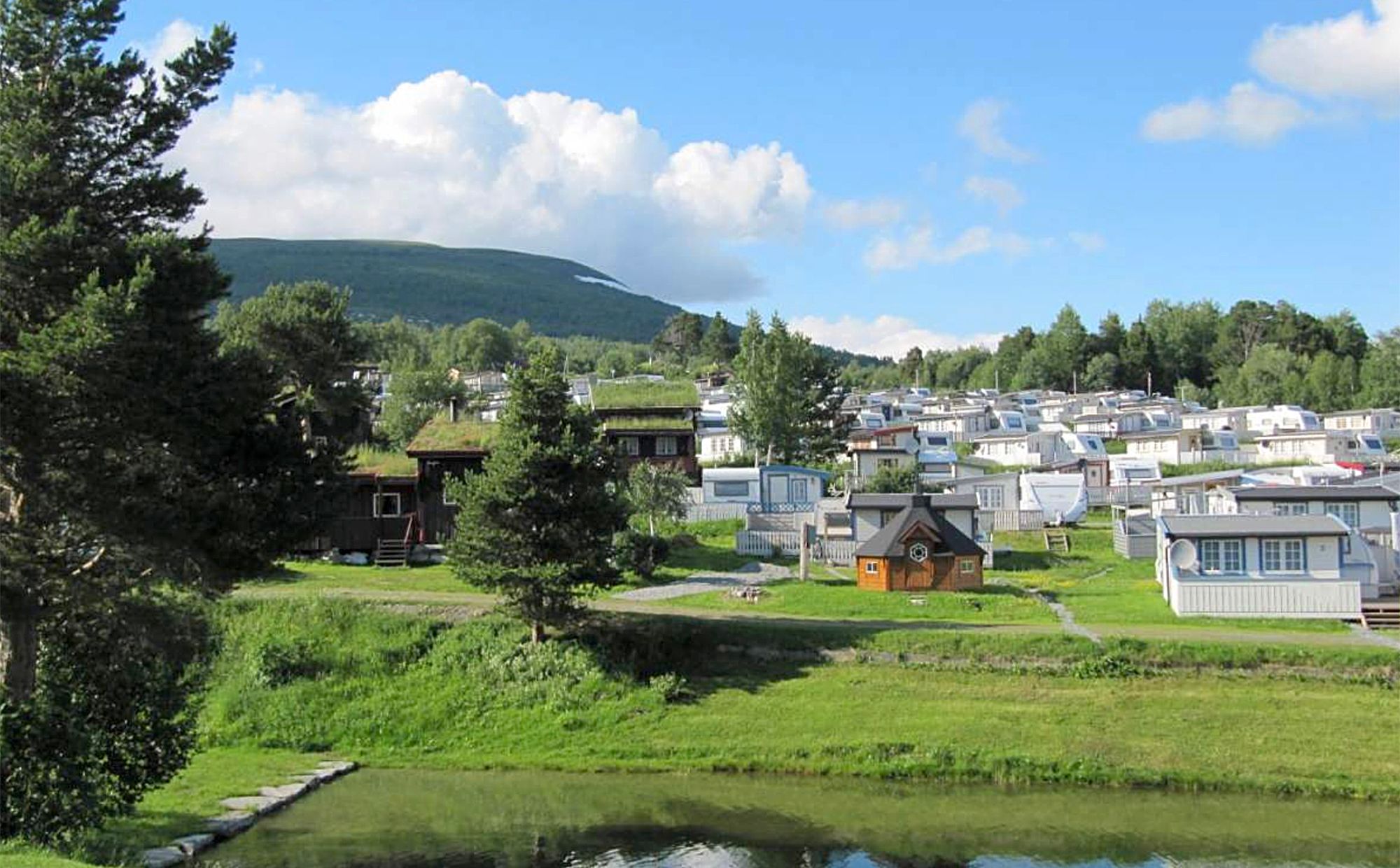 Breesgård Turistsenter, sommerbilde