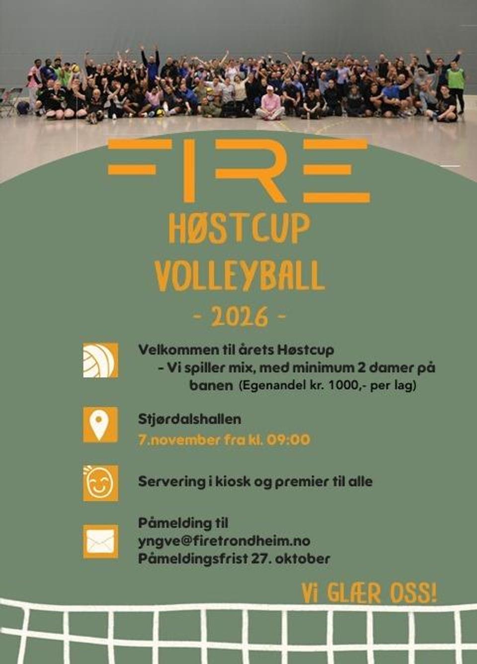 FIRE Autumn Cup - Volleyball