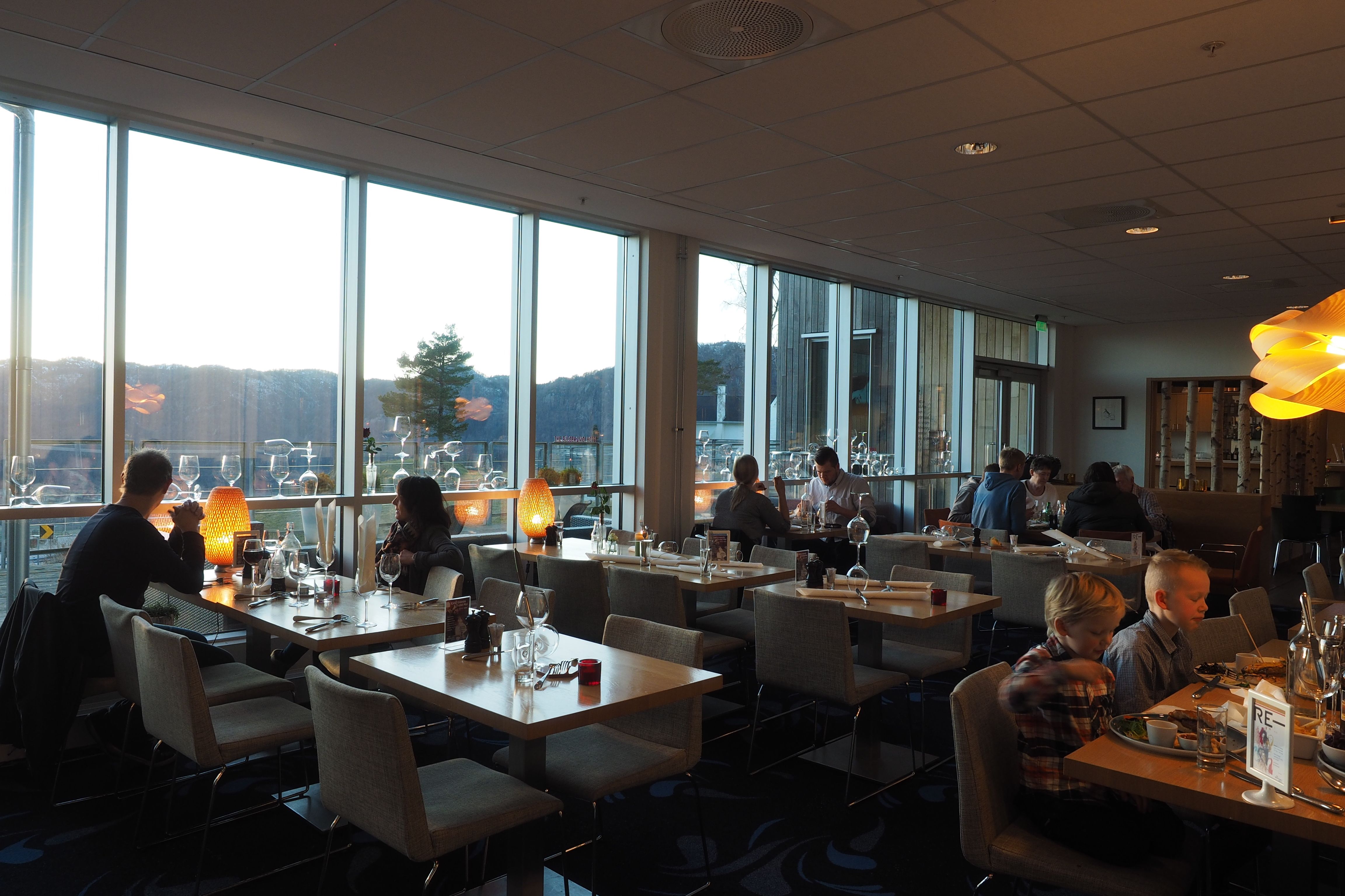 Utsikten Hotell Kvinesdal restaurant