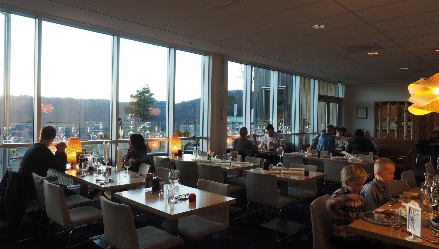 Utsikten Hotell Kvinesdal restaurant