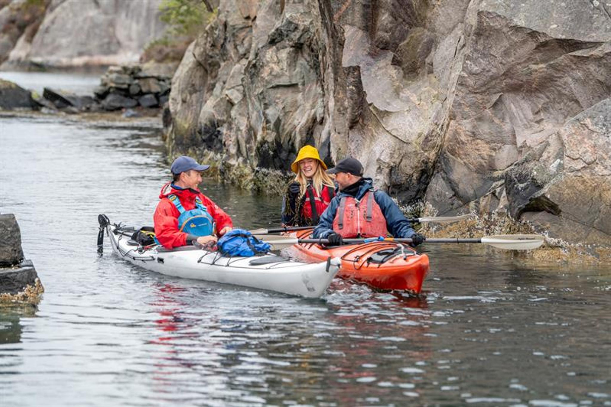 Guided kayak trip