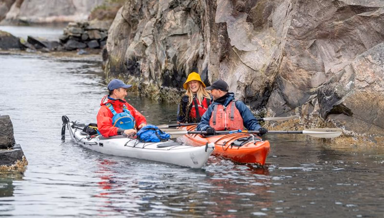 Guided kayak trip