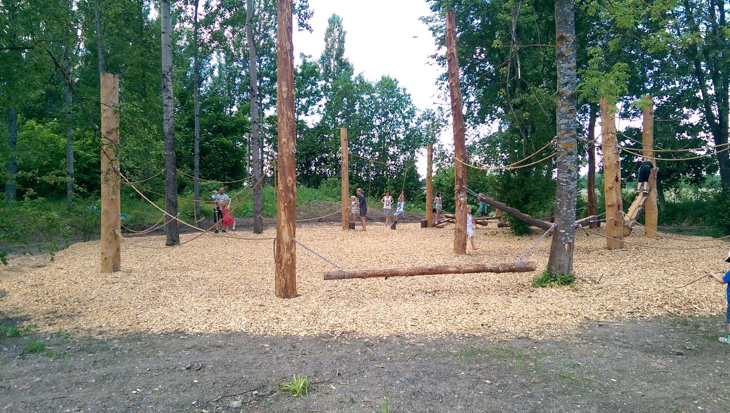 Klatreparken i Evjua 4