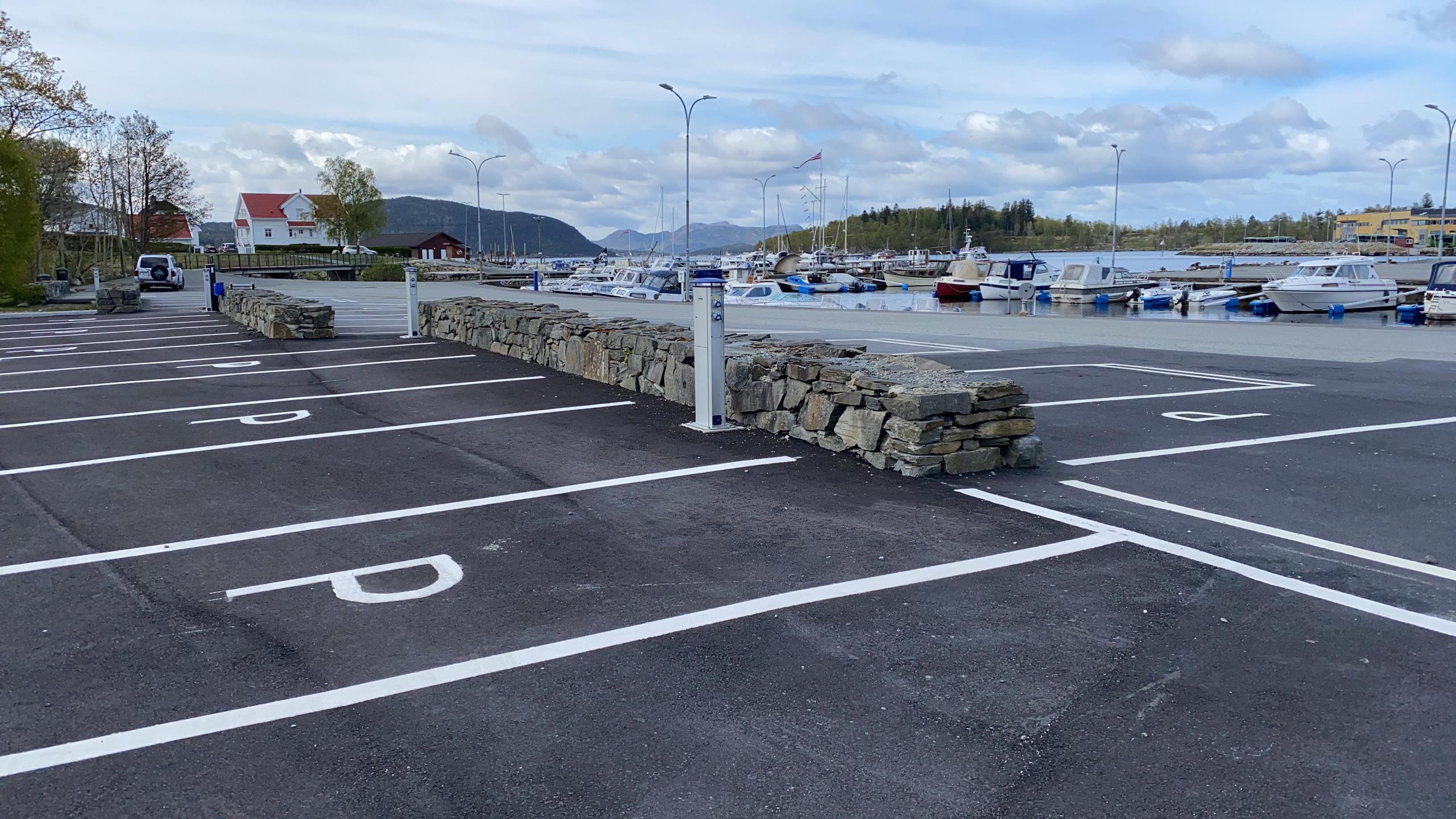 Motorhome parking in Jørpelandsvågen