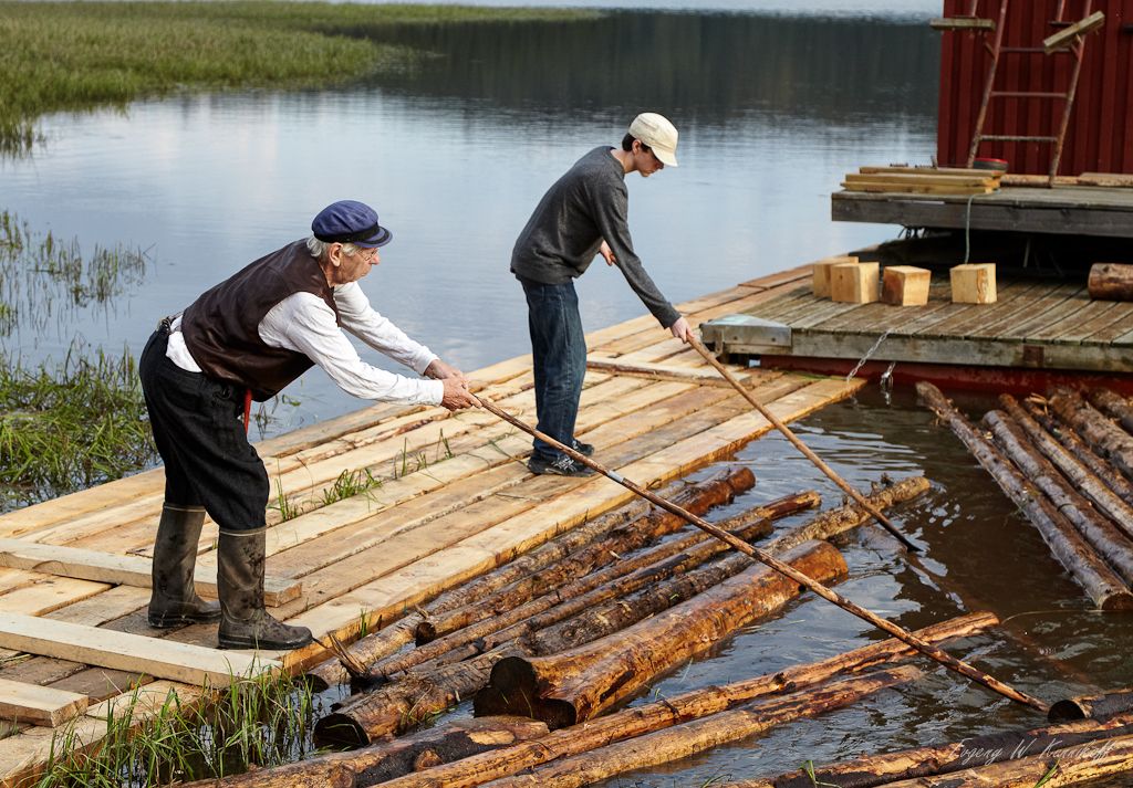 Fløting pågår