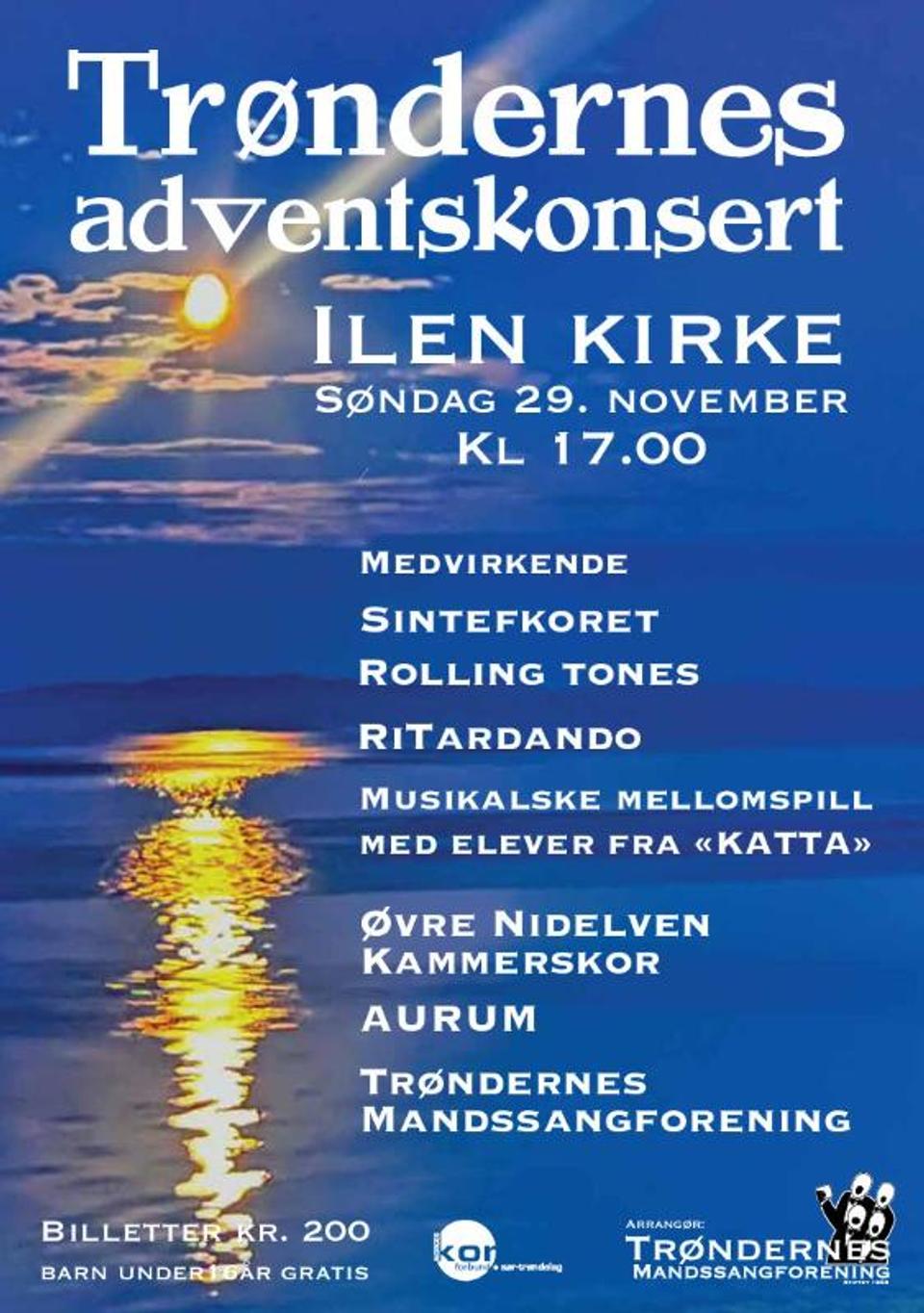 Trøndernes Mandssangforening - Advent Concert