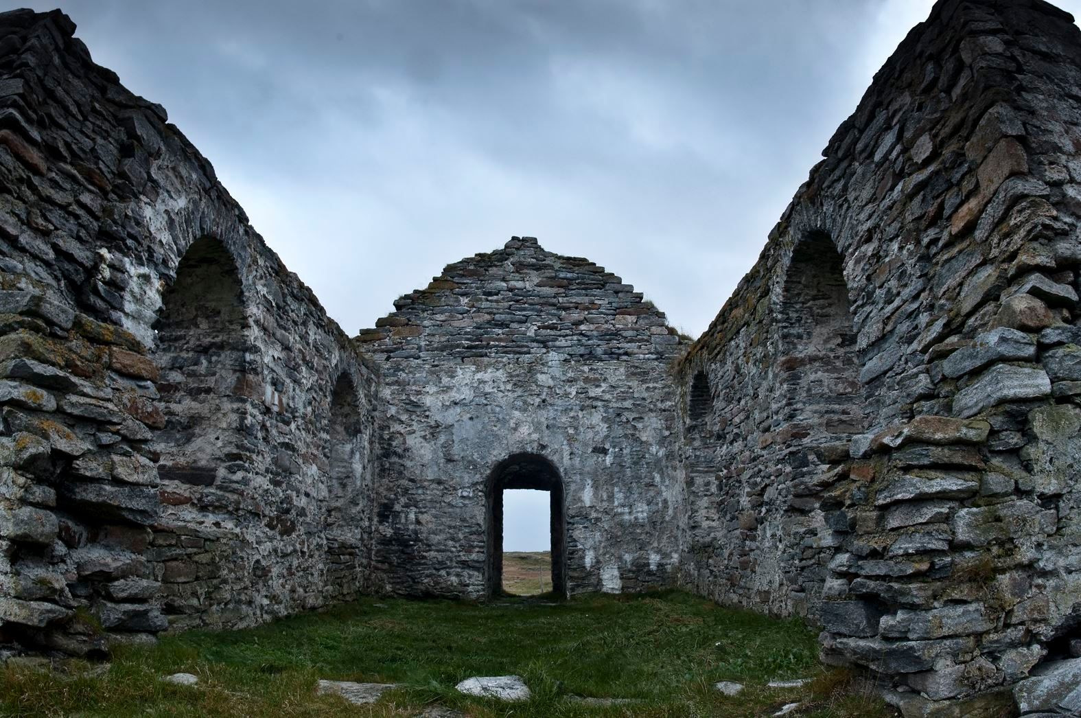 The church ruins on Røst