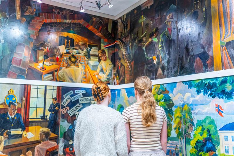 Painting on the walls