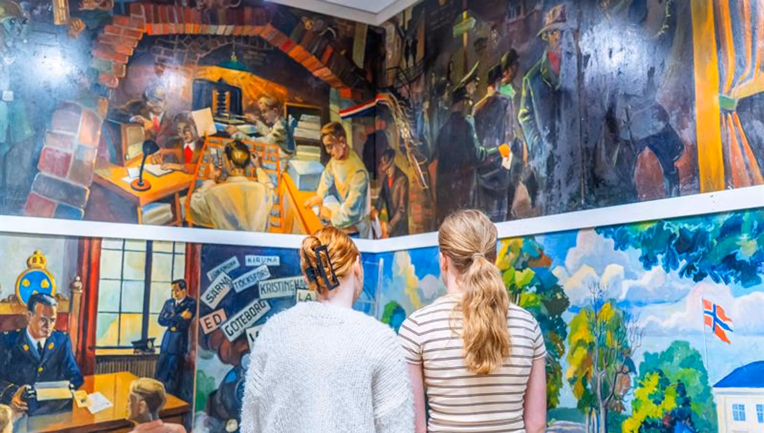 Painting on the walls