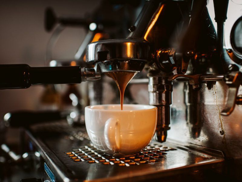The Bakery in Brumunddal - Brewing coffee