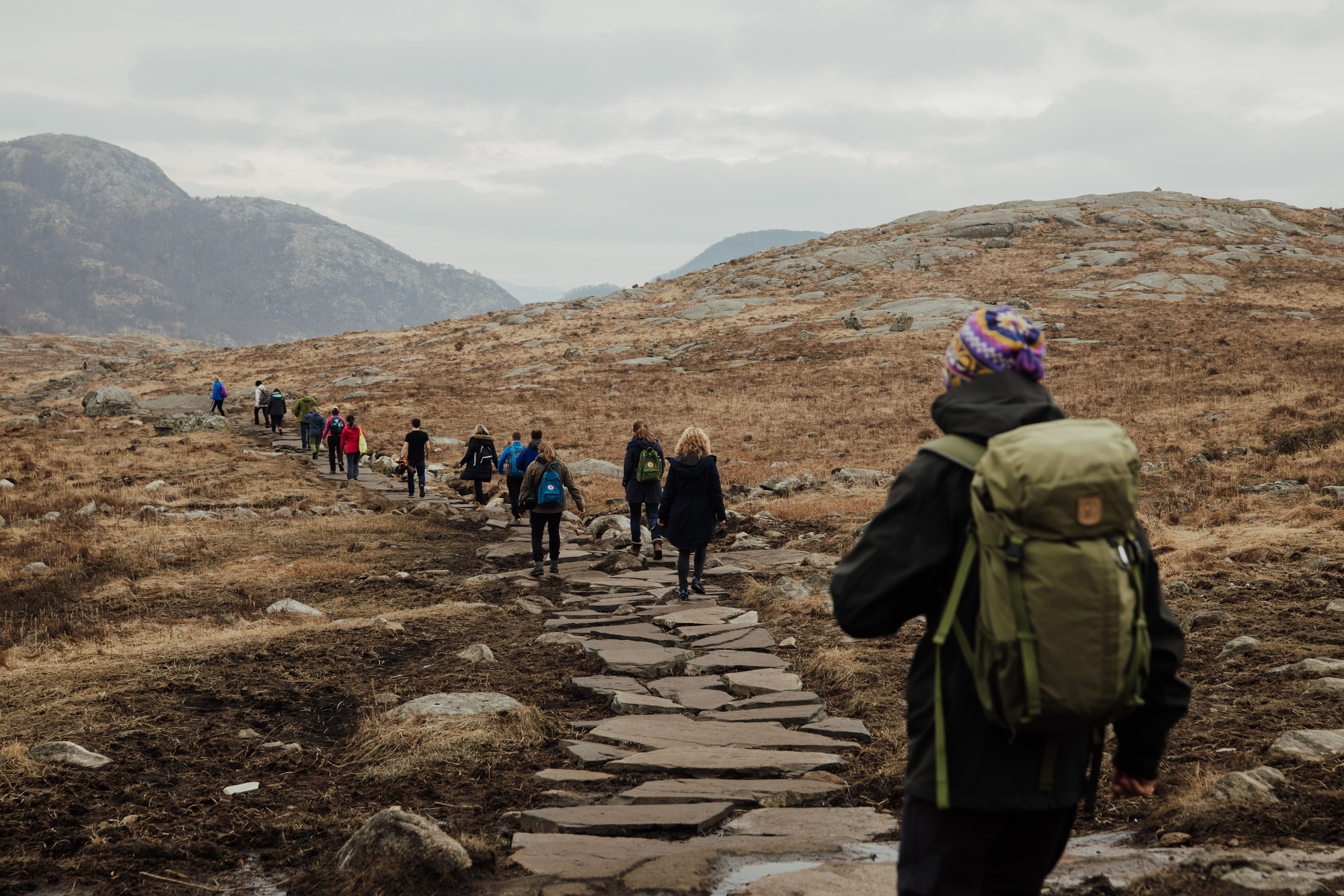 Dalsnuten in Sandnes is also accessible during autumn and winter