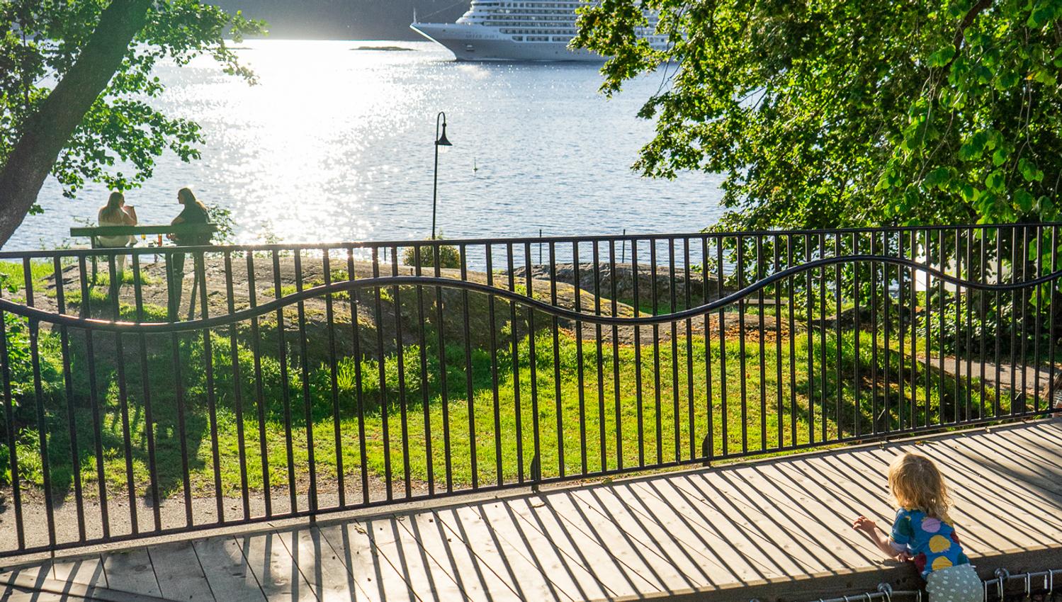 Lekeplassen i Badeparken