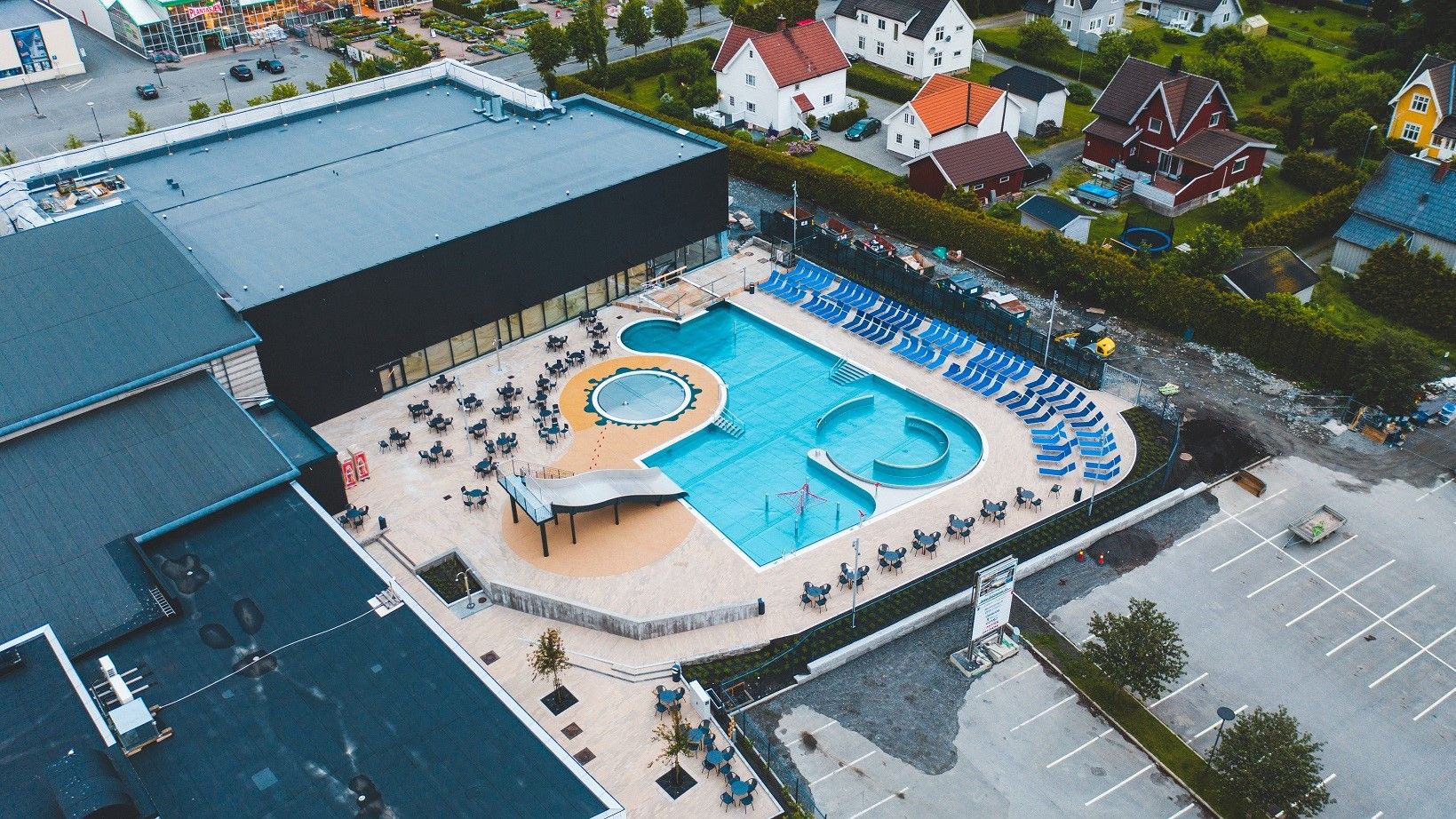 Østfoldbadet outdoor pool