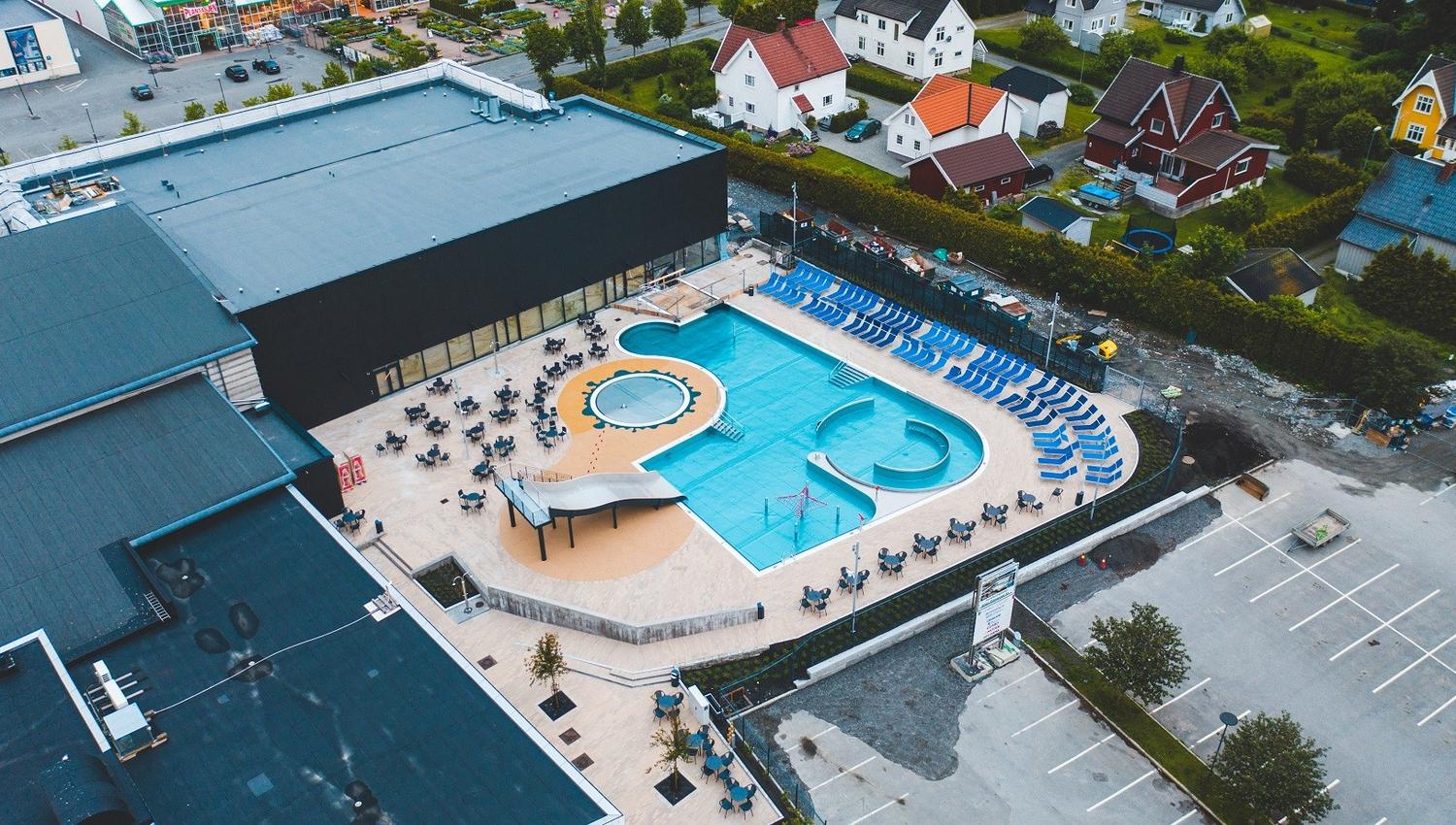 Østfoldbadet outdoor pool