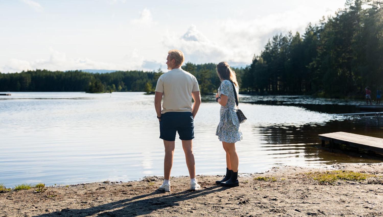 par på tinnemyra badeplass