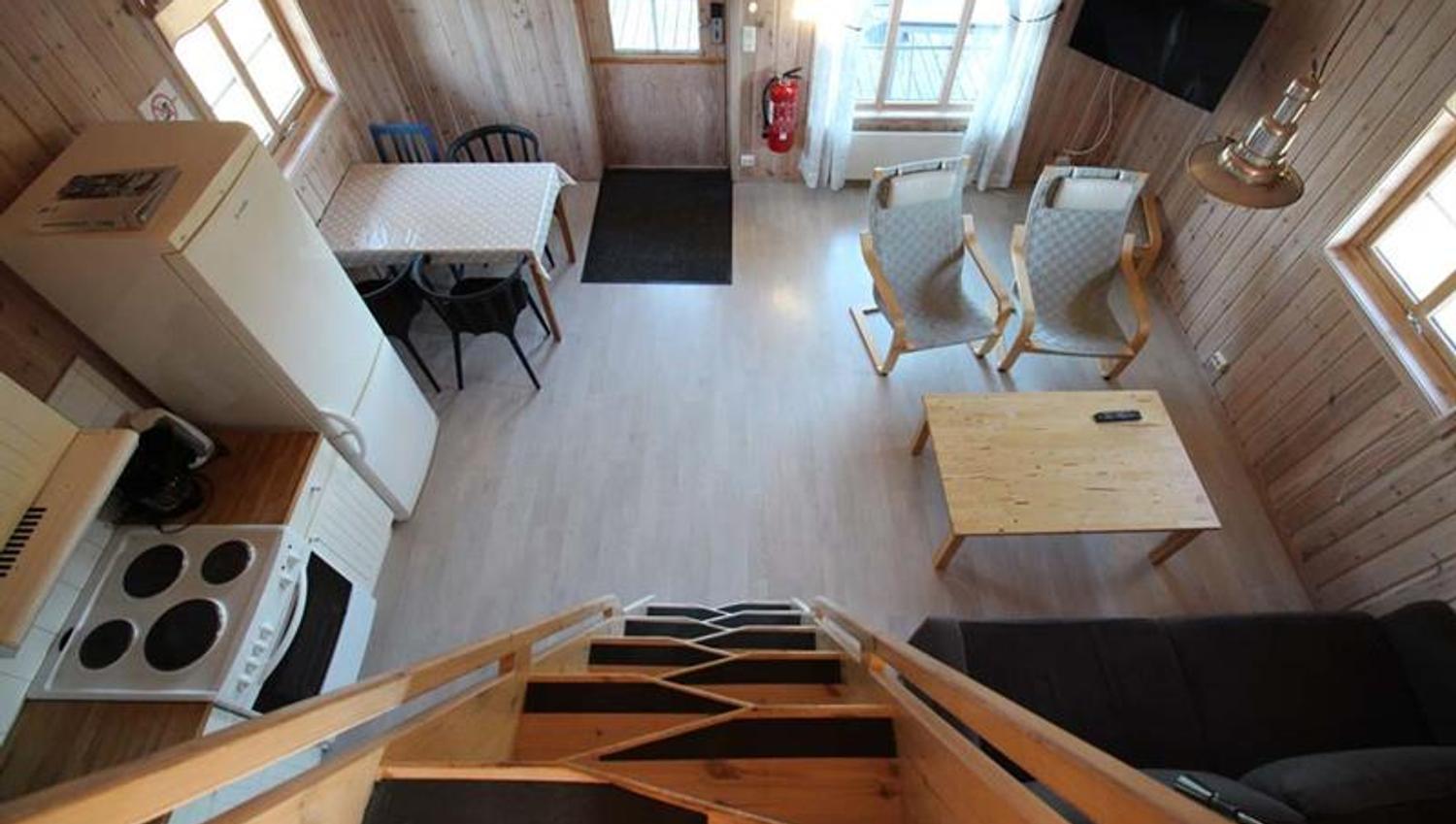 inside the cabin