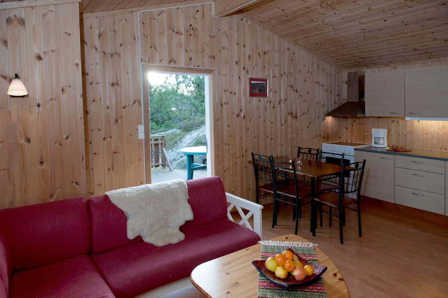 Kitchen and living room