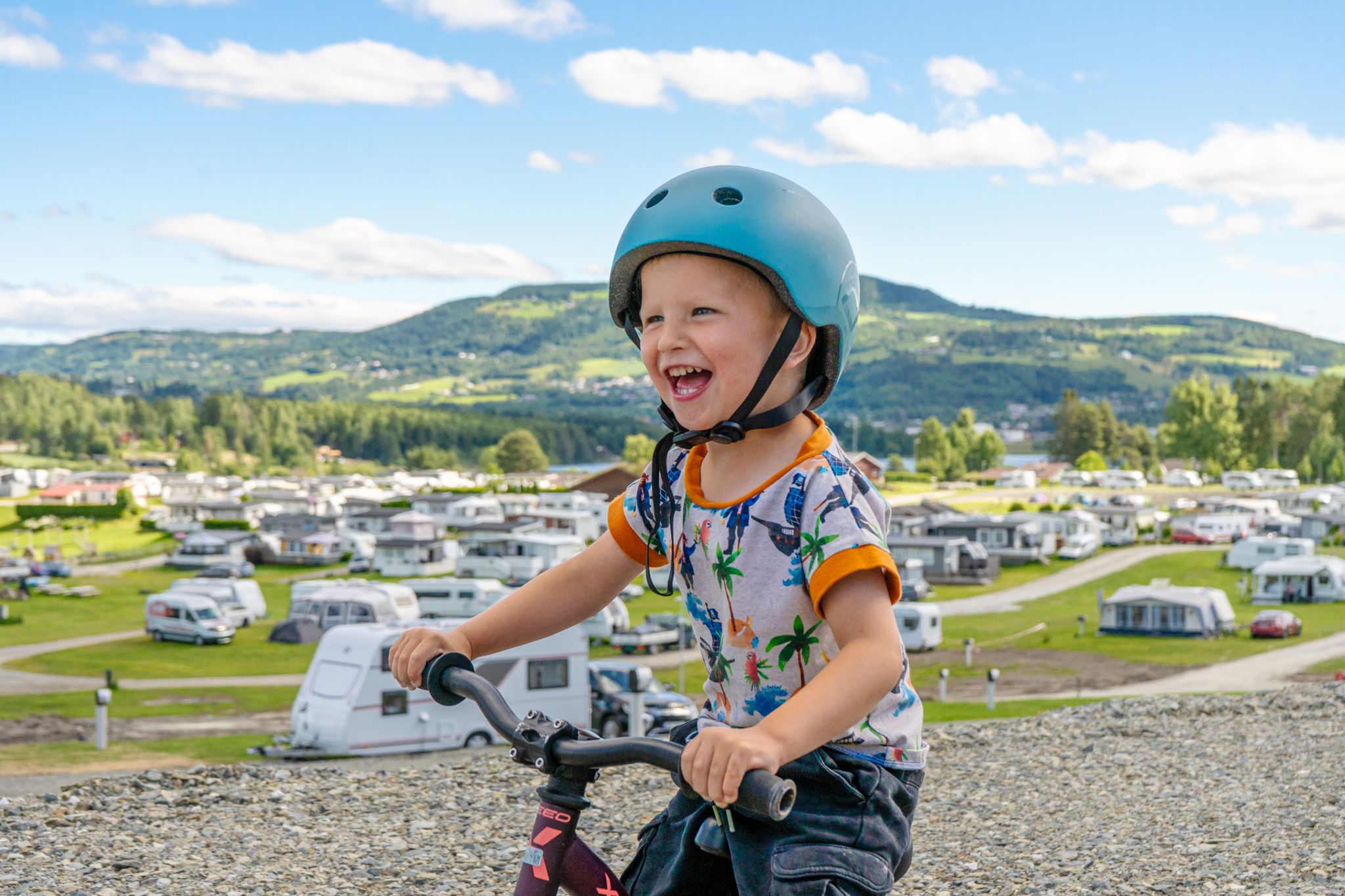 TopCamp Mjøsa, en campingplass ved Brumunddal i Ringsaker.