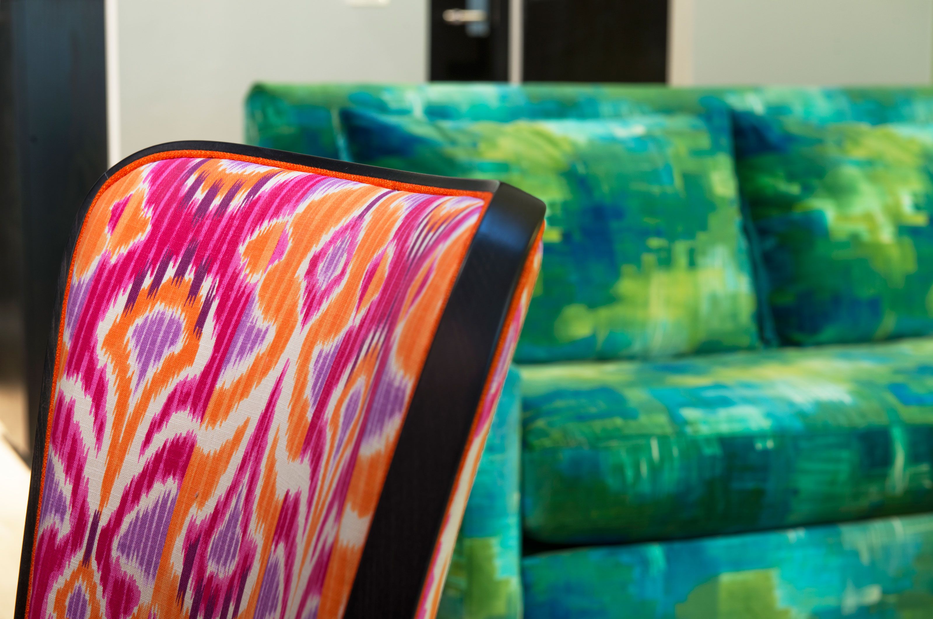 colourful textiles