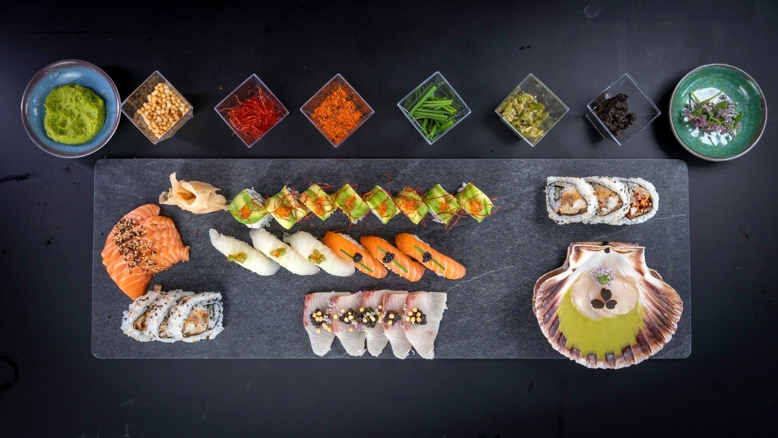 Punk Sushi Madla offers scrumptious sushi.