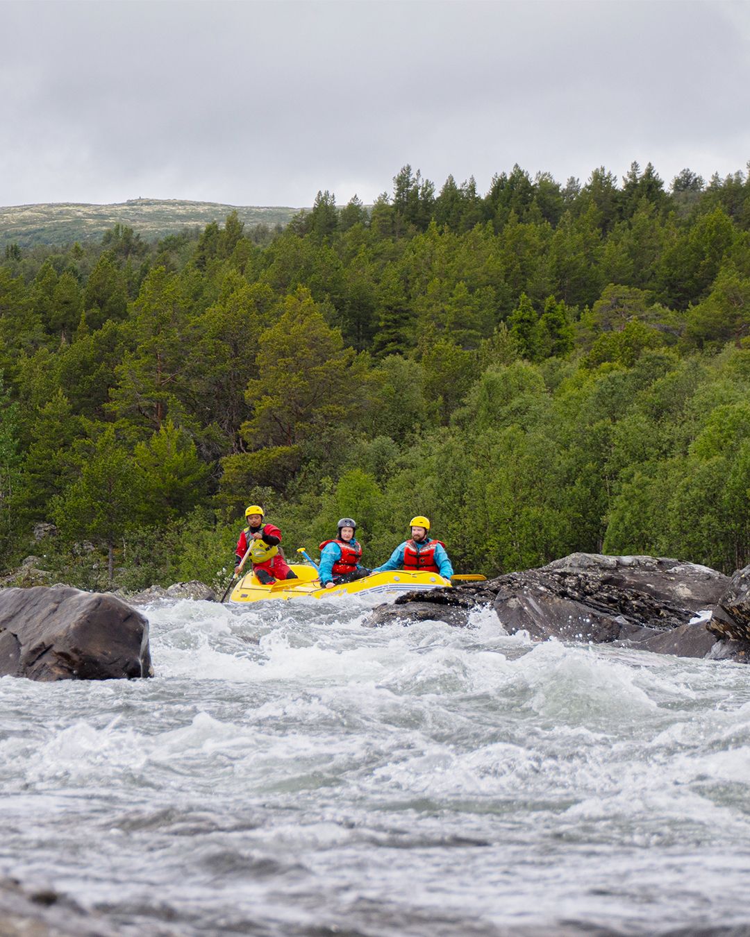 rafting i Dagali nær Geilo