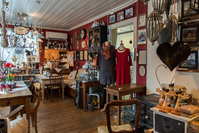 inside the store