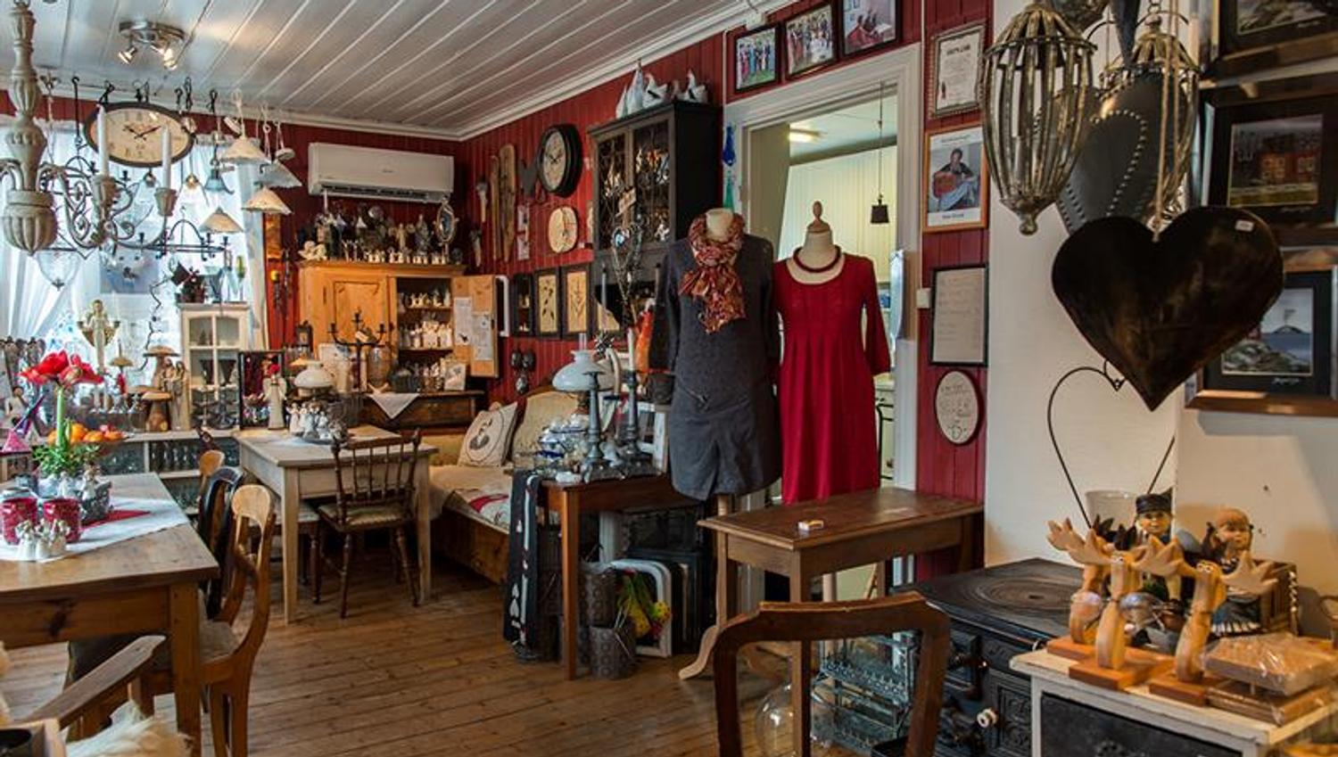 inside the store