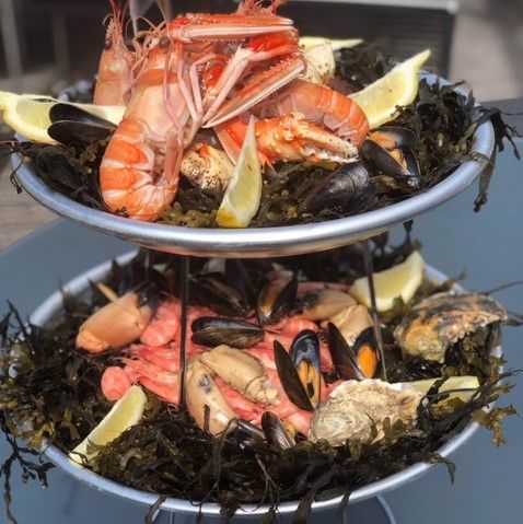Sea food plate