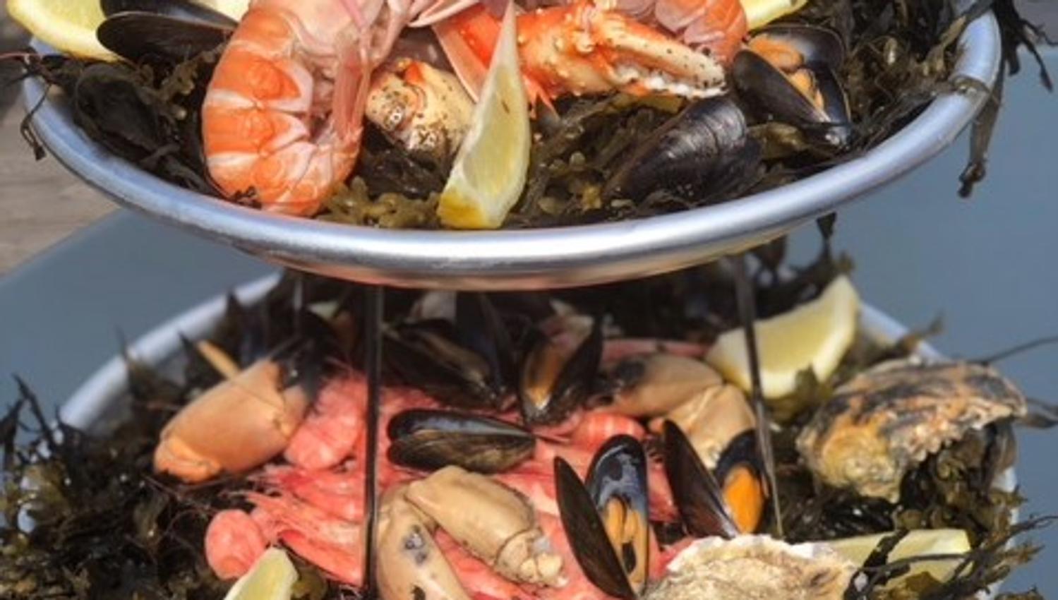 Sea food plate