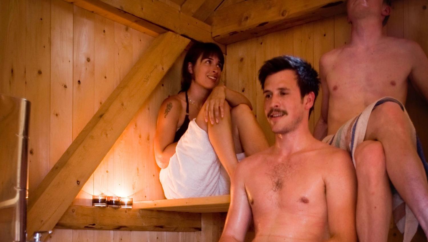 Vedfyrt sauna