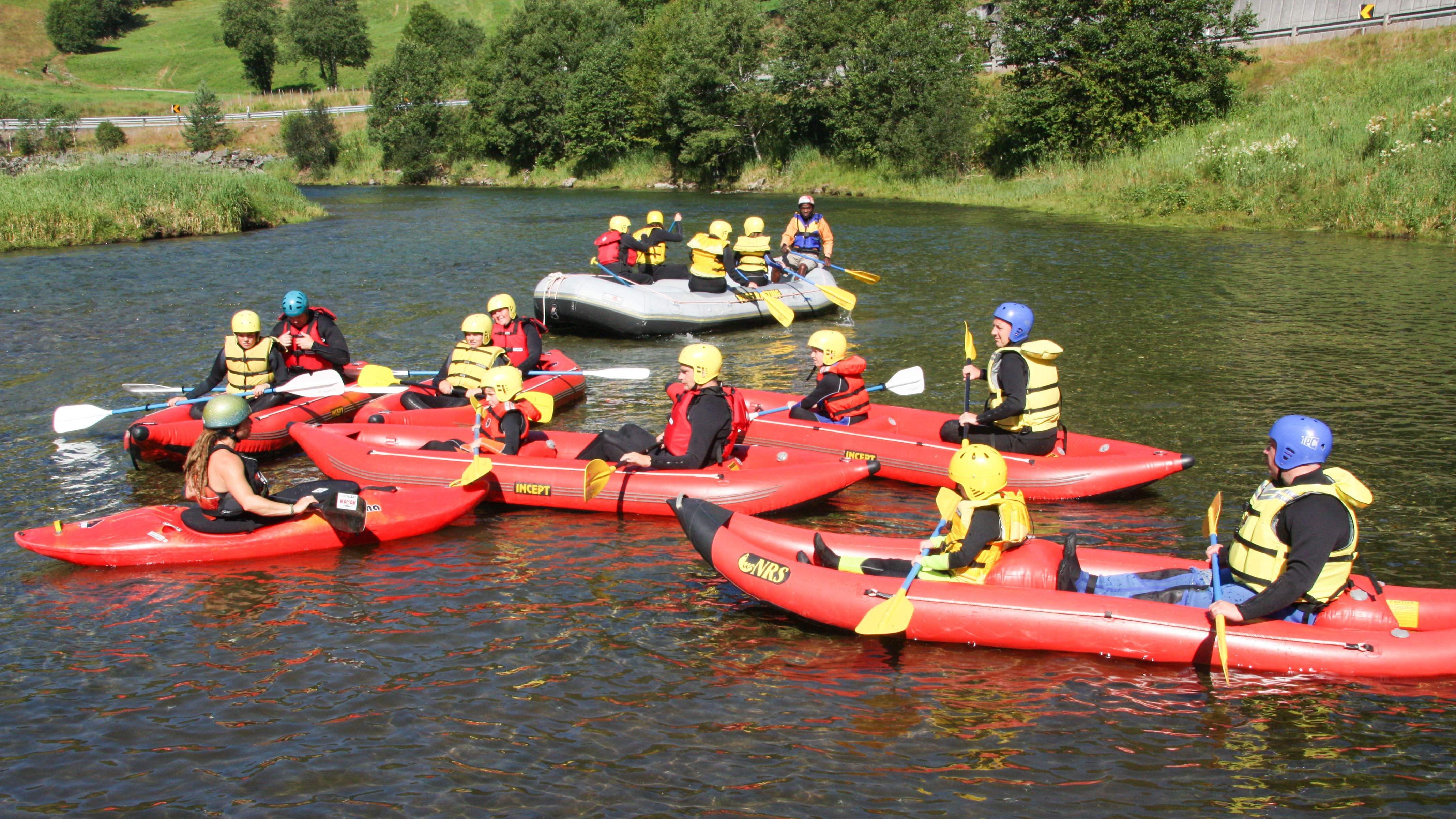 Familierafting, Voss Active