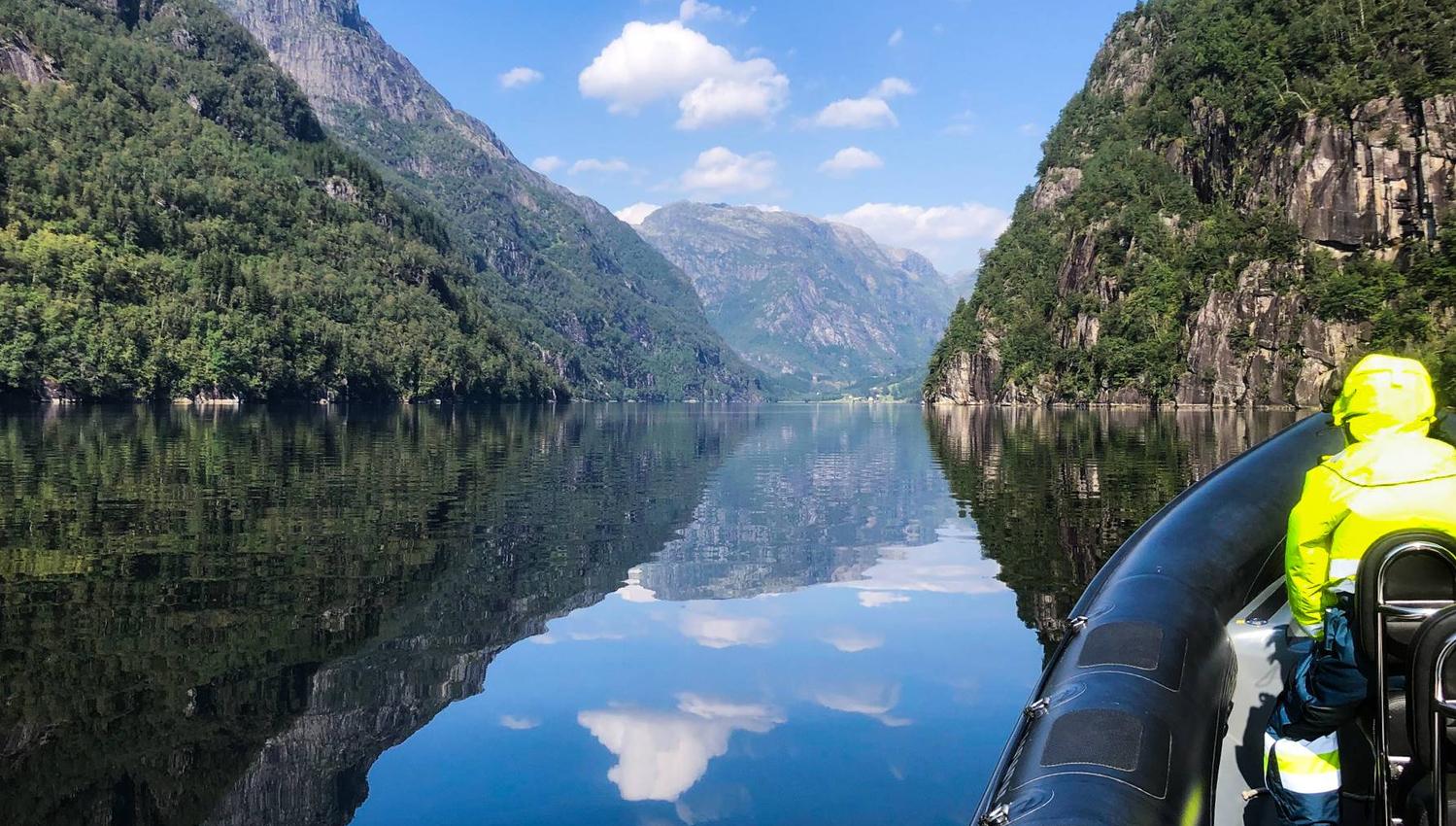 Fjordcruise in Rib boat