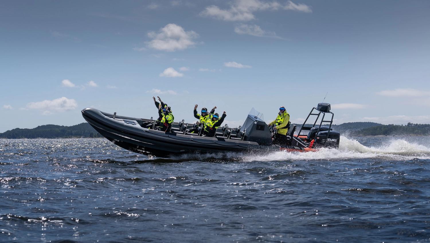 Ribwave på tur