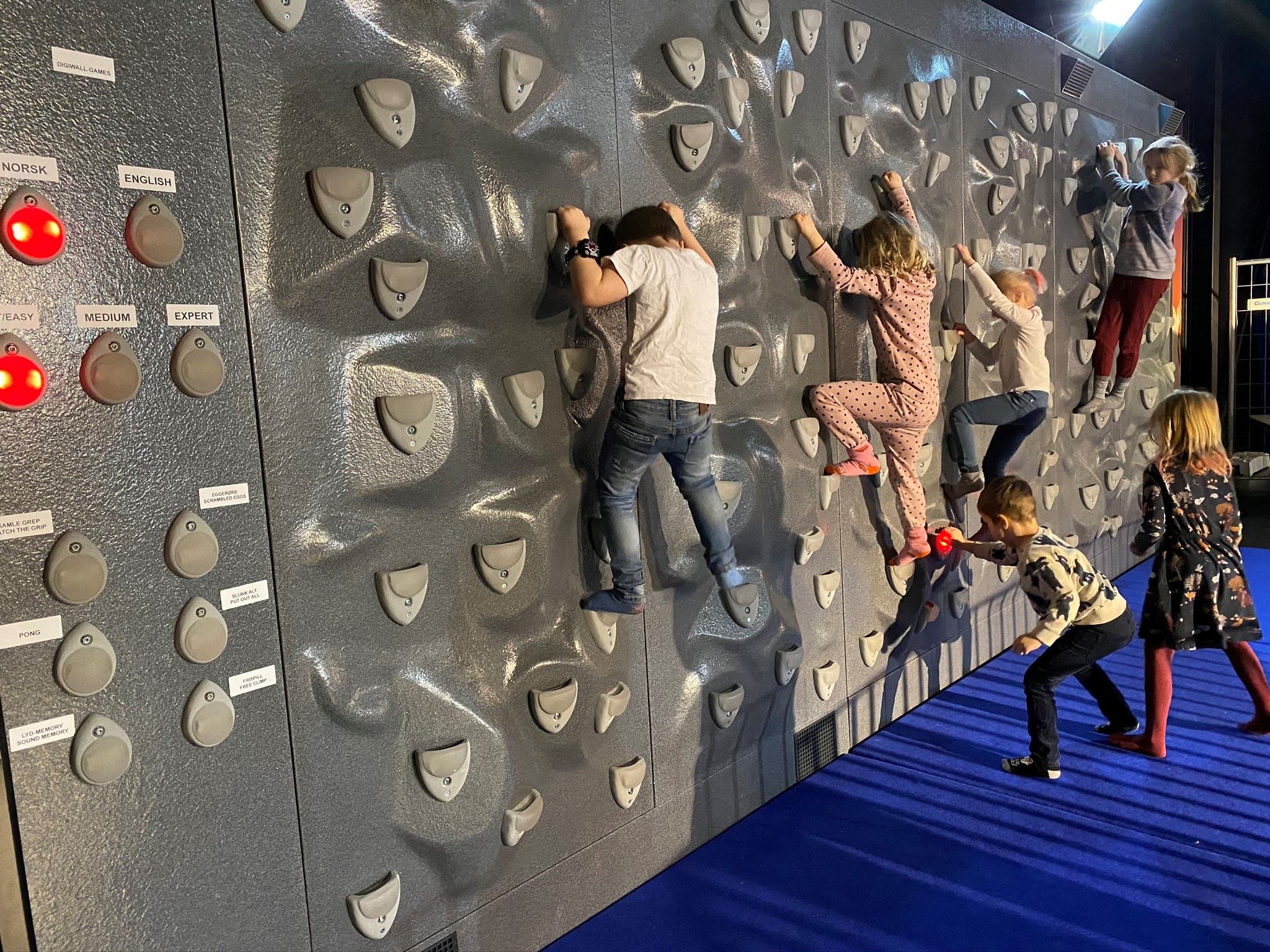 Andøya Space Center climbing wall