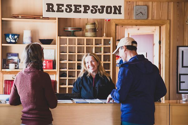 resepsjon på Lifjelltunet